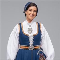 Bilde av Vestfold Husflidslags kvinnebunad - 1932-modell